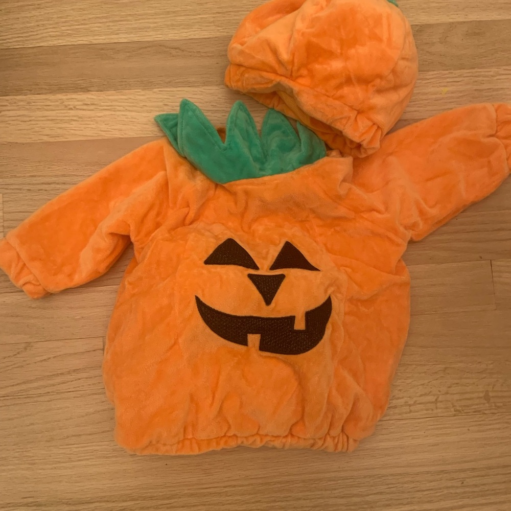 Pumpkin Costume for 6-12 month old Unisex